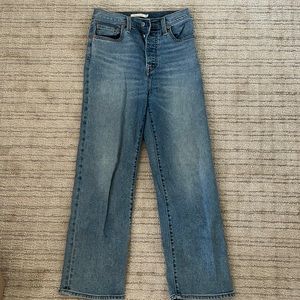 LEVI RIBCAGE STRAIGHT JEAN